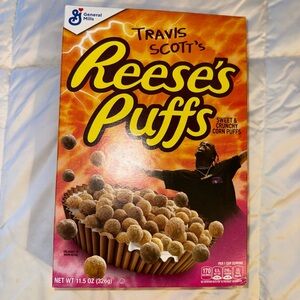 Cactus Jack Reese's Puffs Cereal Travis Scott